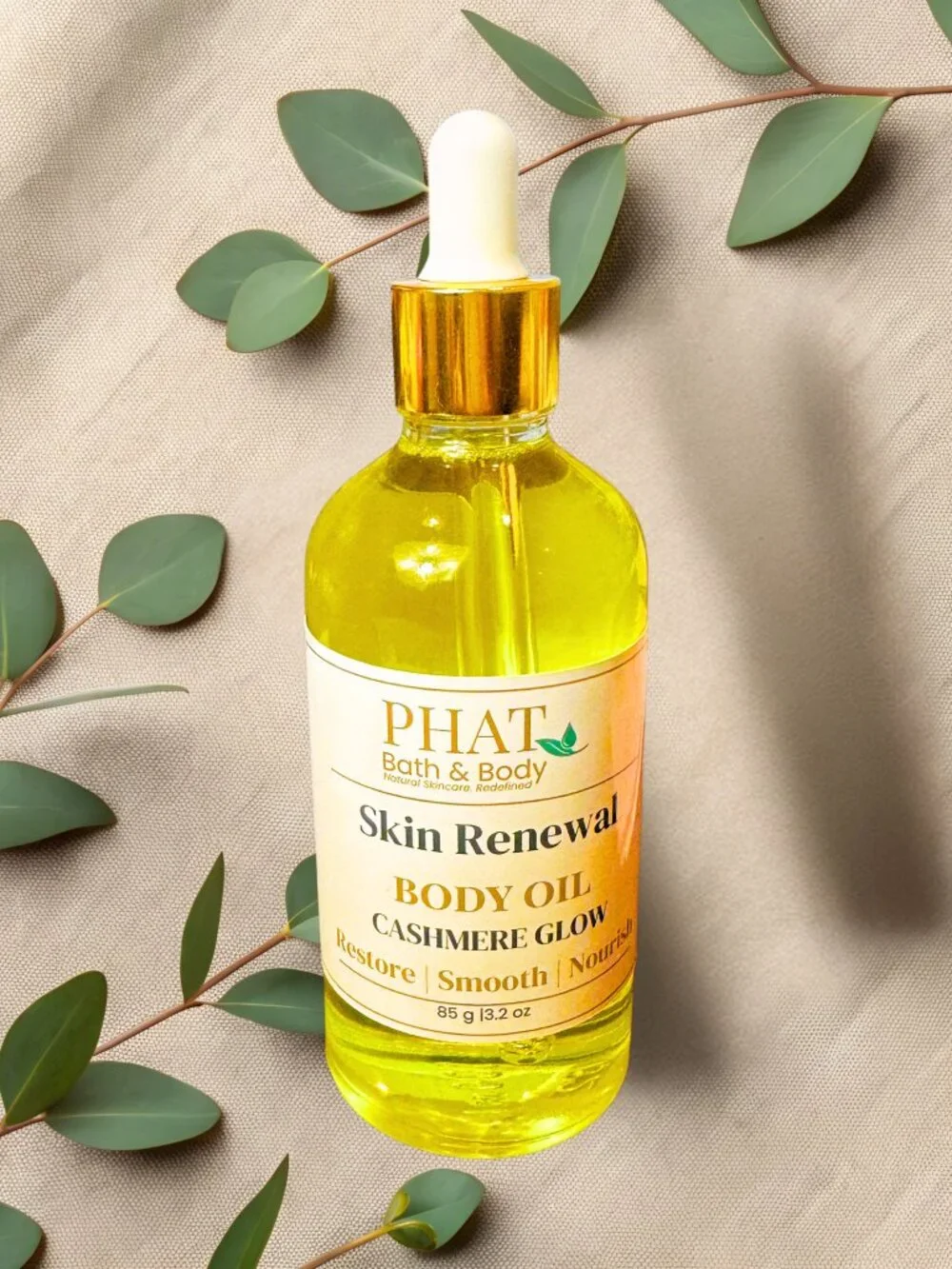 Phat Bath & Body Cashmere Glow Skin Renewal Body Oil